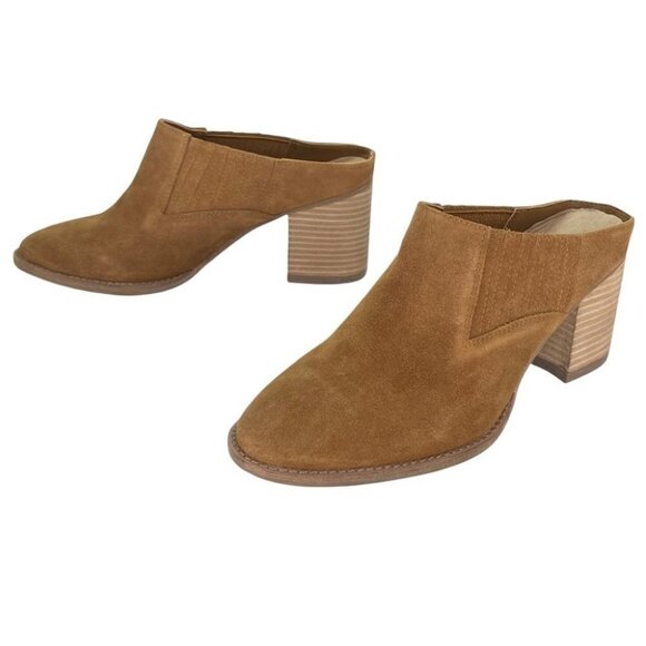 Aqua College Nan Suede Leather Waterproof Womens Mules - Picture 13 of 15